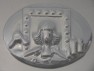 2508 Salon Plaque Chocolate Candy Mold